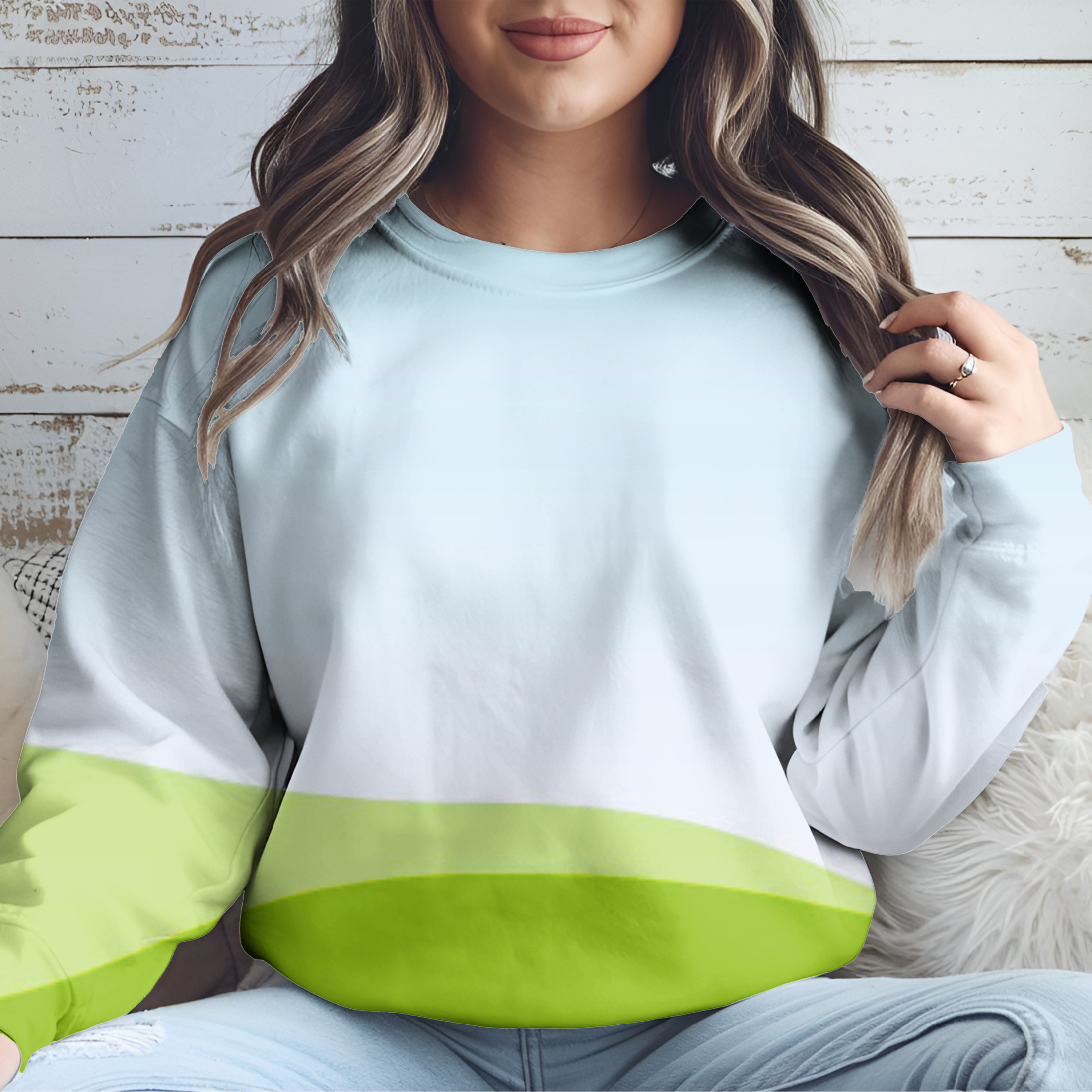 Canva Gildan Sweatershirt Mockup