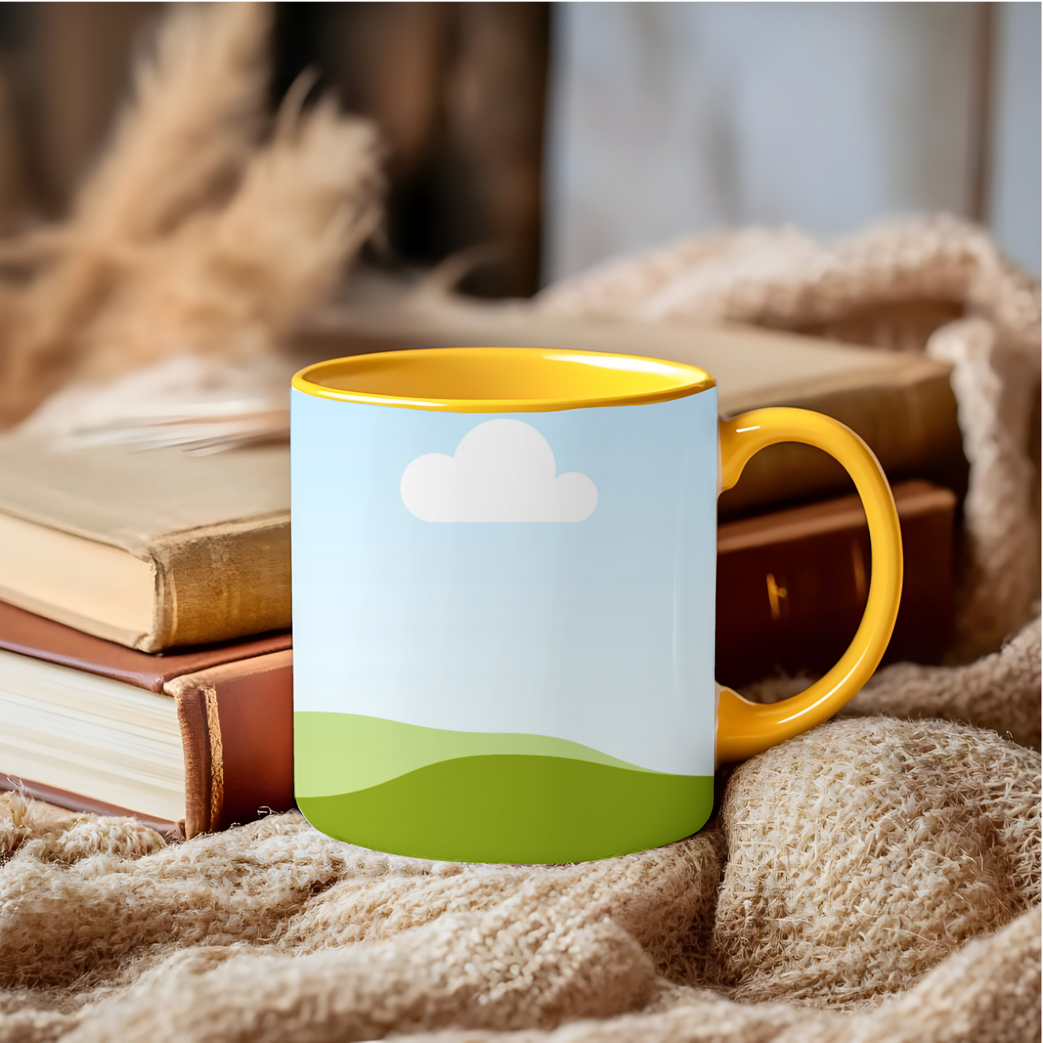 Mug Canva Mockup , Modern Mug Mockup for Canva | Editable Coffee Cup Template for Product Photography, Branding ,Etsy Sellers