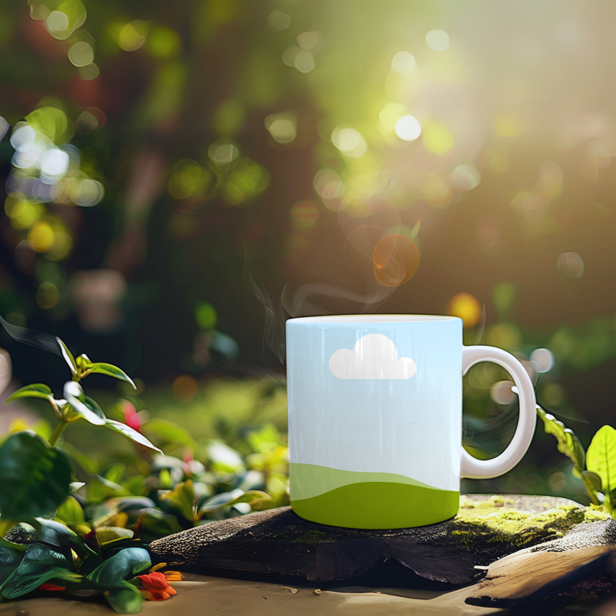 Mug Canva Mockup , Modern Mug Mockup for Canva | Editable Coffee Cup Template for Product Photography, Branding ,Etsy Sellers