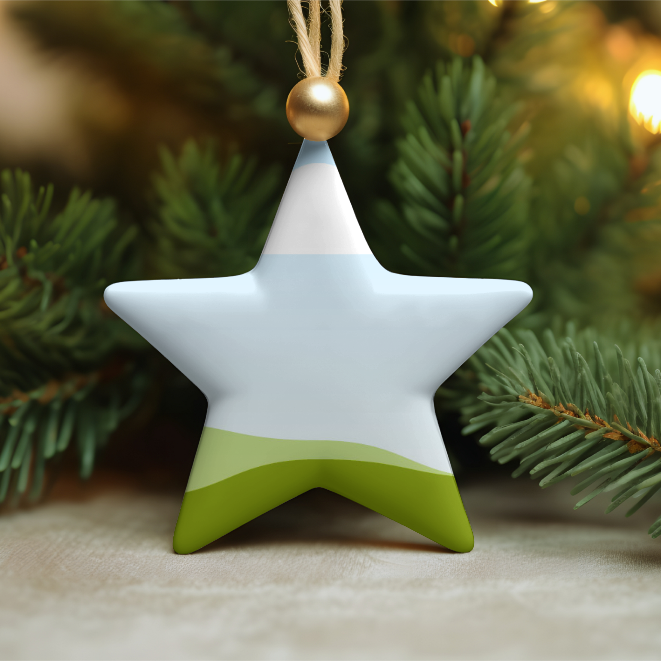 Christmas, Holiday Ornament Canva Mockup