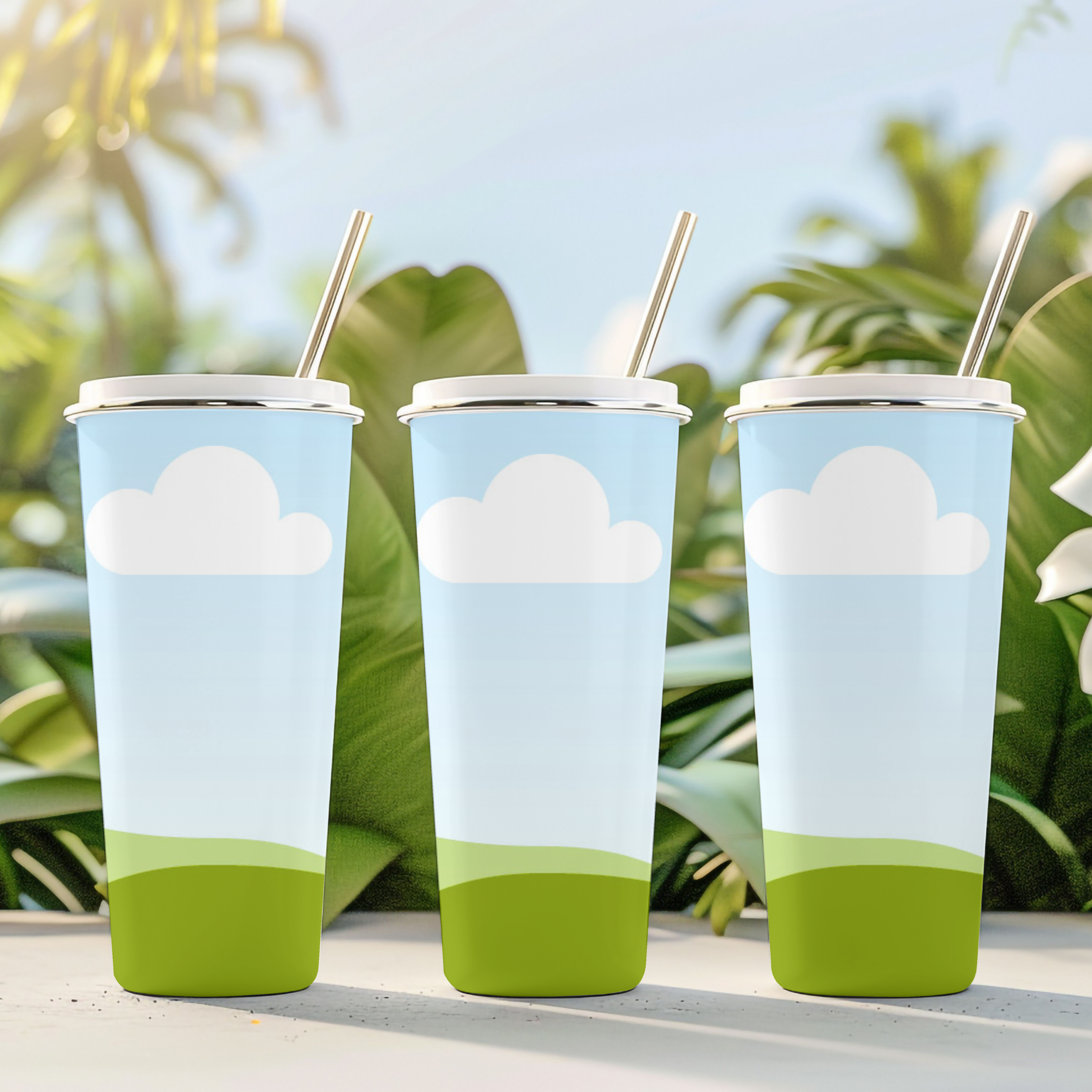 20oz Tumbler Canva Mockup
