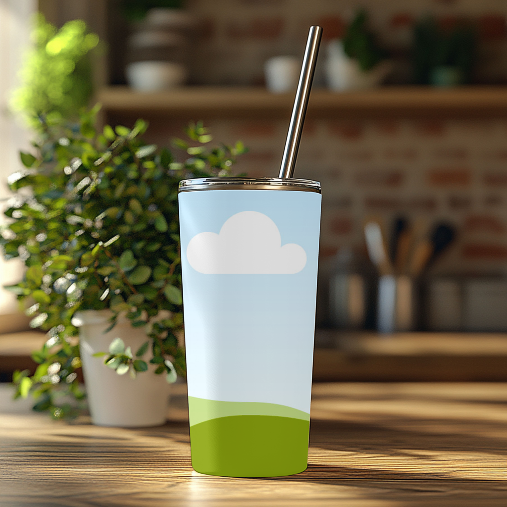 20oz Tumbler Canva Mockup