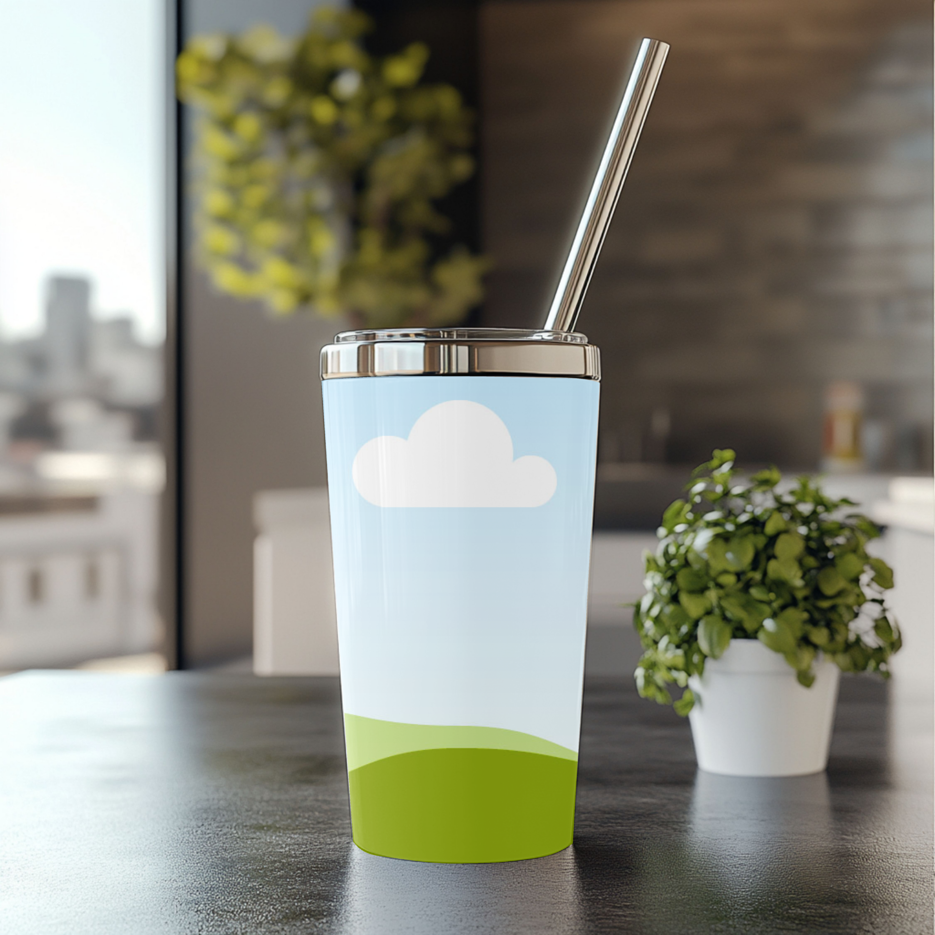20oz Tumbler Canva Mockup
