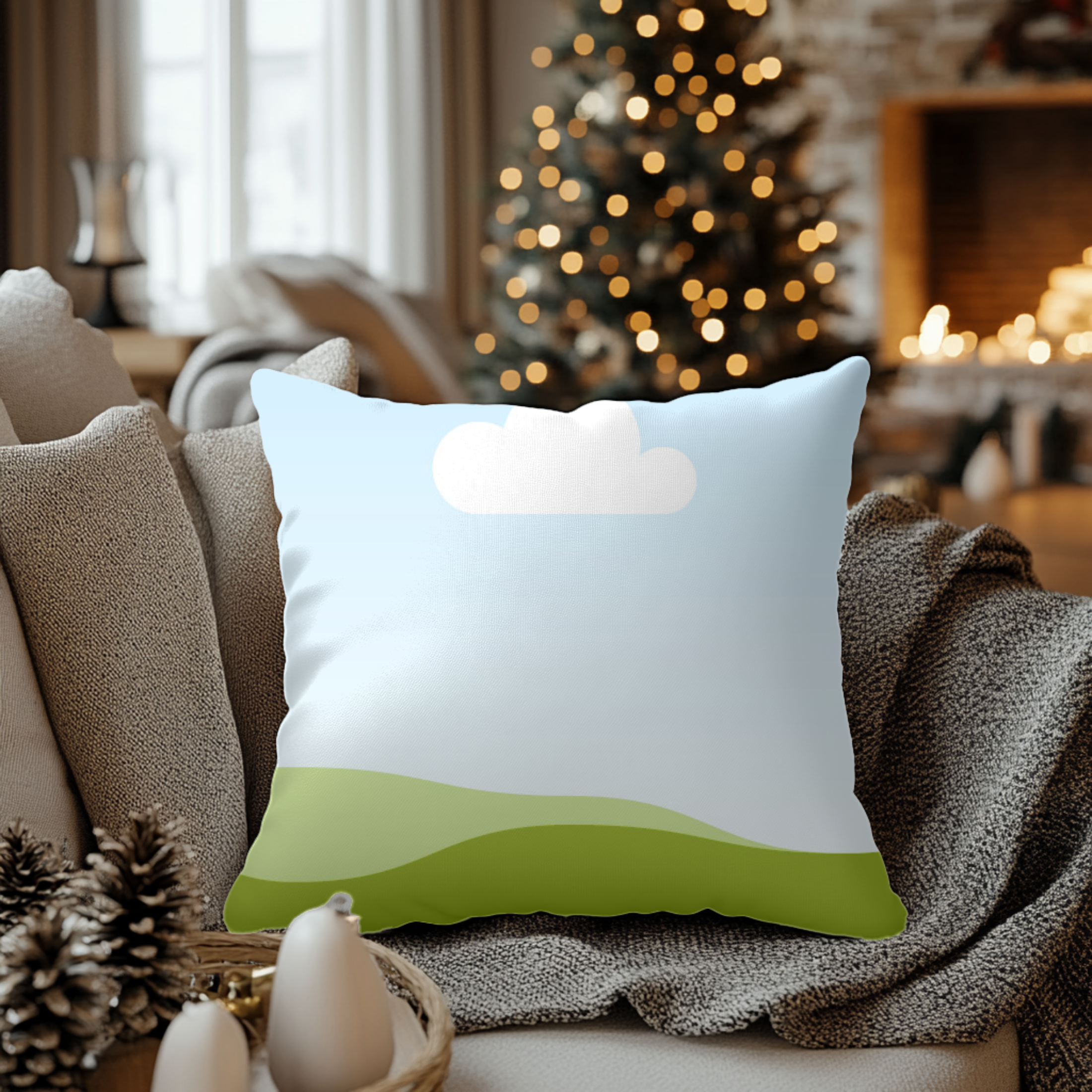 Christmas Pillow Mockups