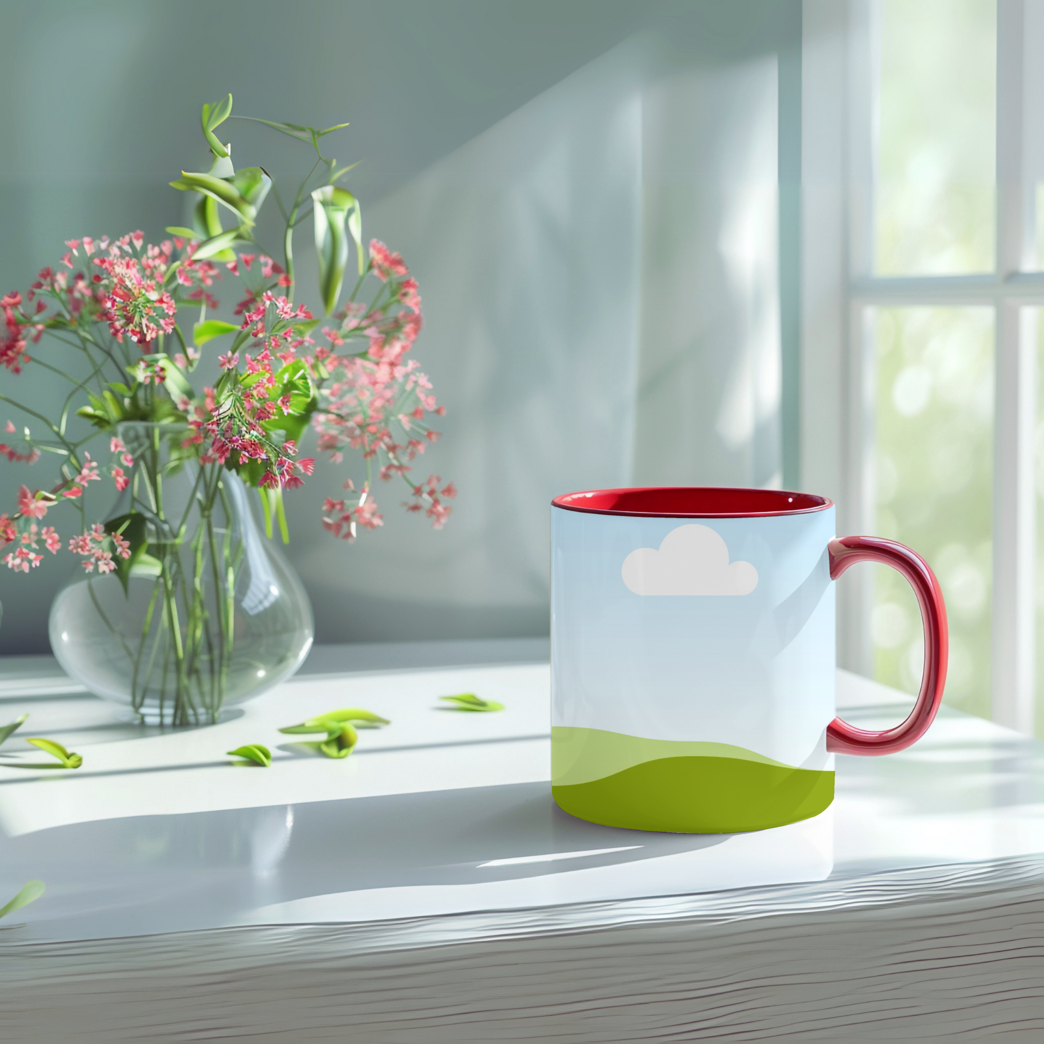 Mug Canva Mockup , Modern Mug Mockup for Canva | Editable Coffee Cup Template for Product Photography, Branding ,Etsy Sellers