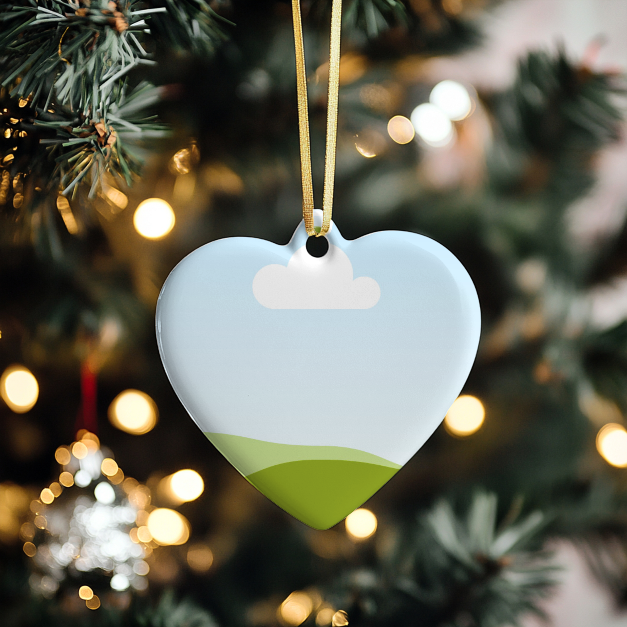 Christmas, Holiday Ornament Canva Mockup