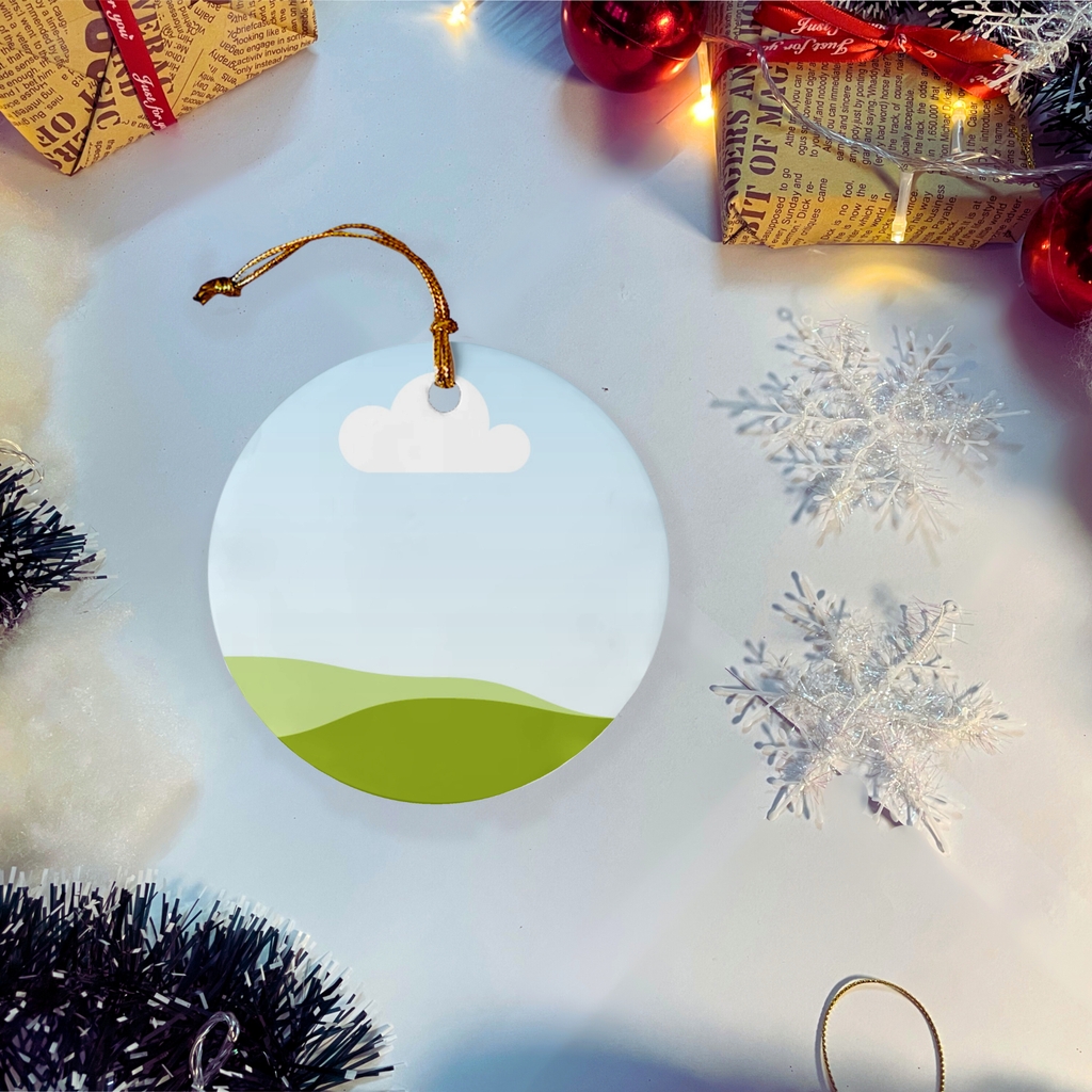 Christmas, Holiday Ornament Canva Mockup