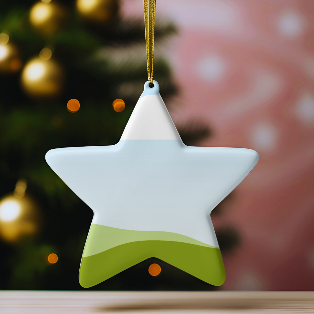 Christmas, Holiday Ornament Canva Mockup