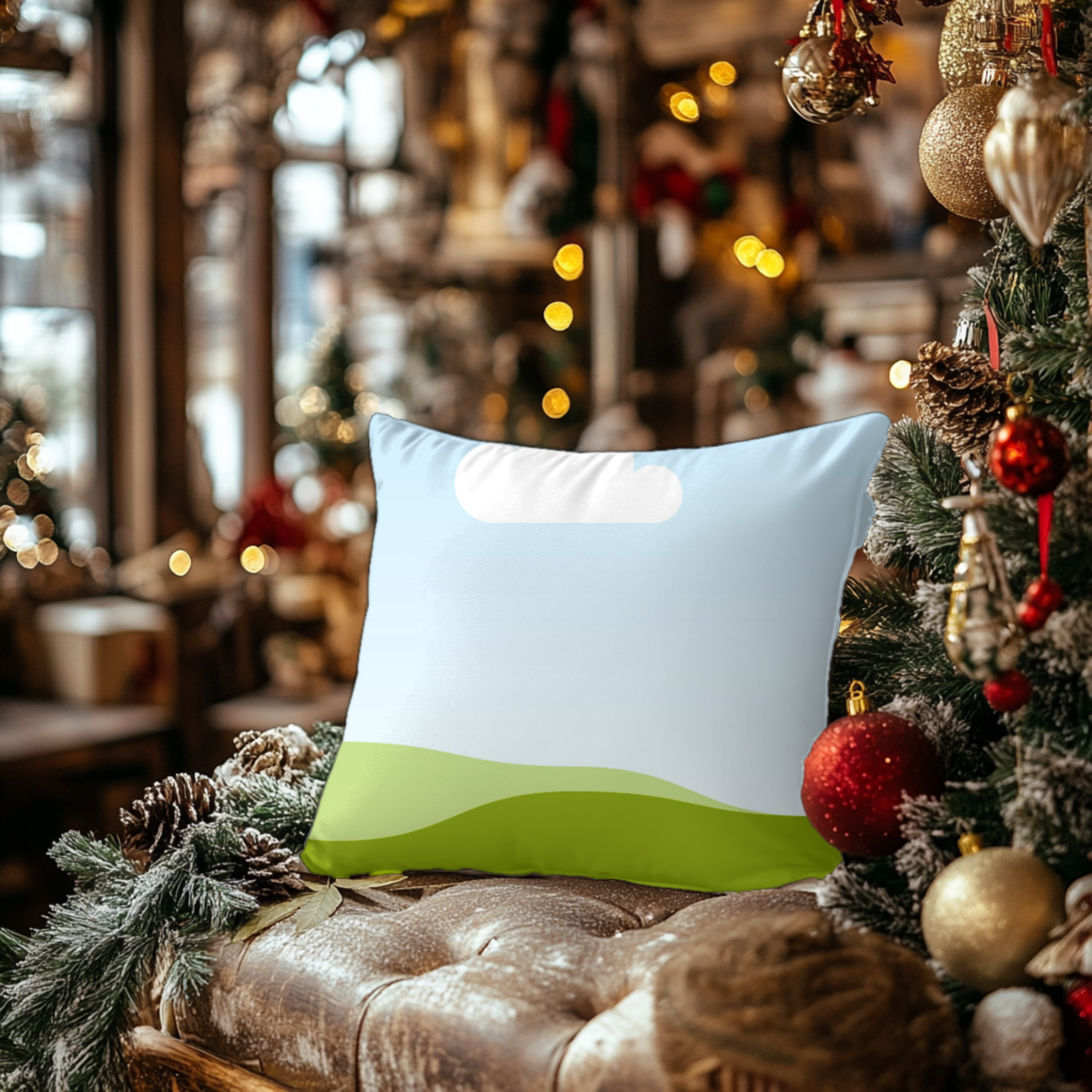 Christmas Pillow Mockups