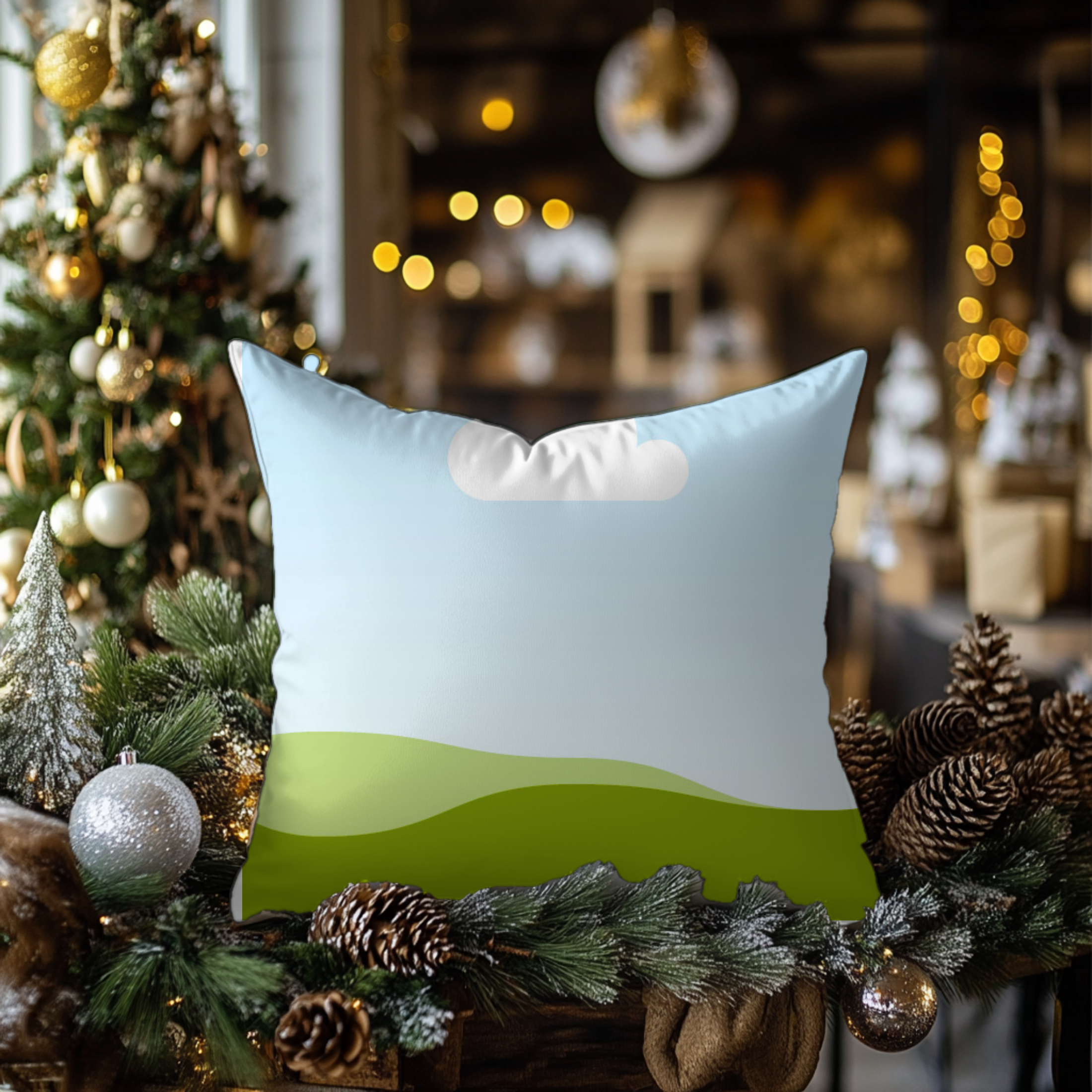 Christmas Pillow Mockups