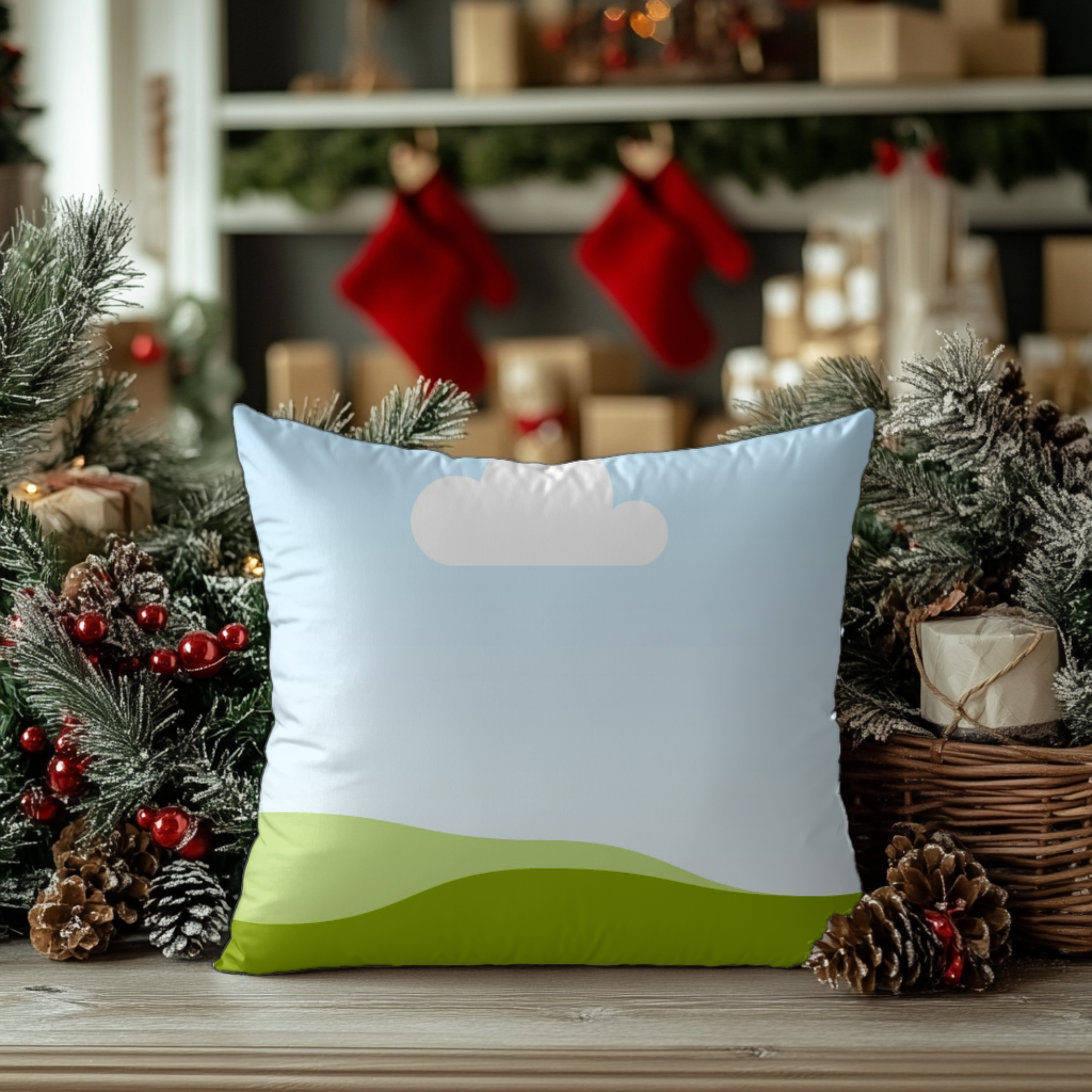 Christmas Pillow Mockups