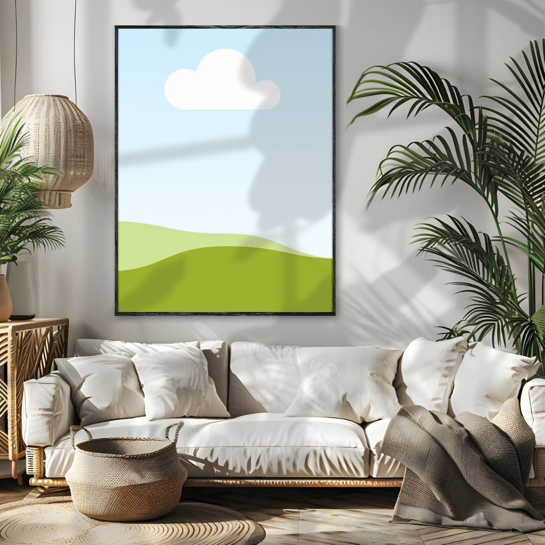 Vertical Frame Mockup, Vertical Wall Art Frame Mockup (Copy) (Copy)