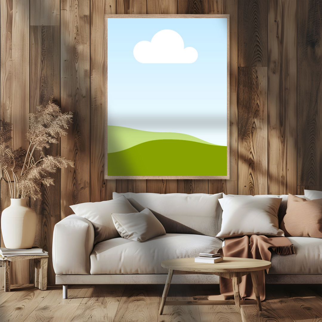 Vertical Frame Mockup, Vertical Wall Art Frame Mockup (Copy)