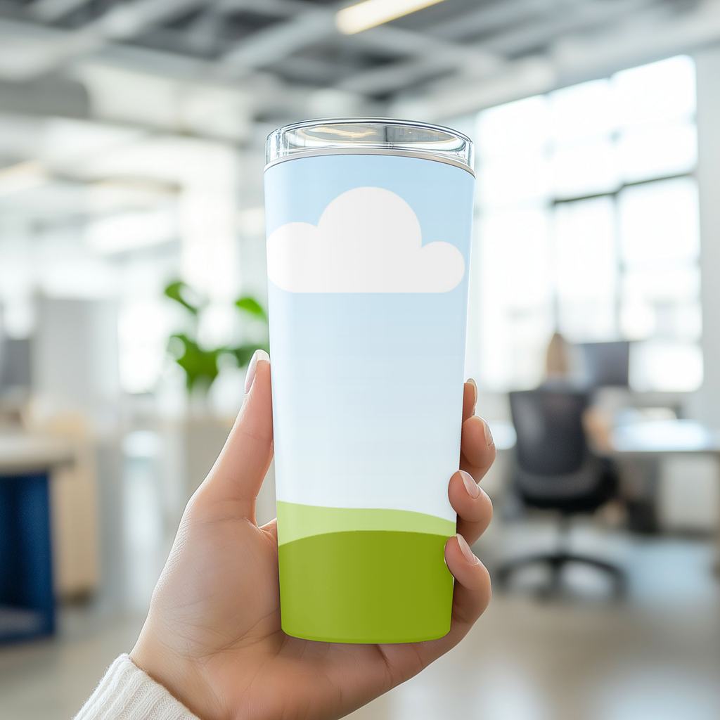 20oz Tumbler Canva Mockup