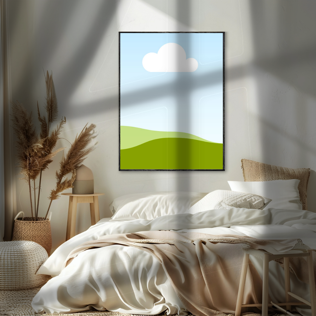 Vertical Frame Mockup, Vertical Wall Art Frame Mockup (Copy)