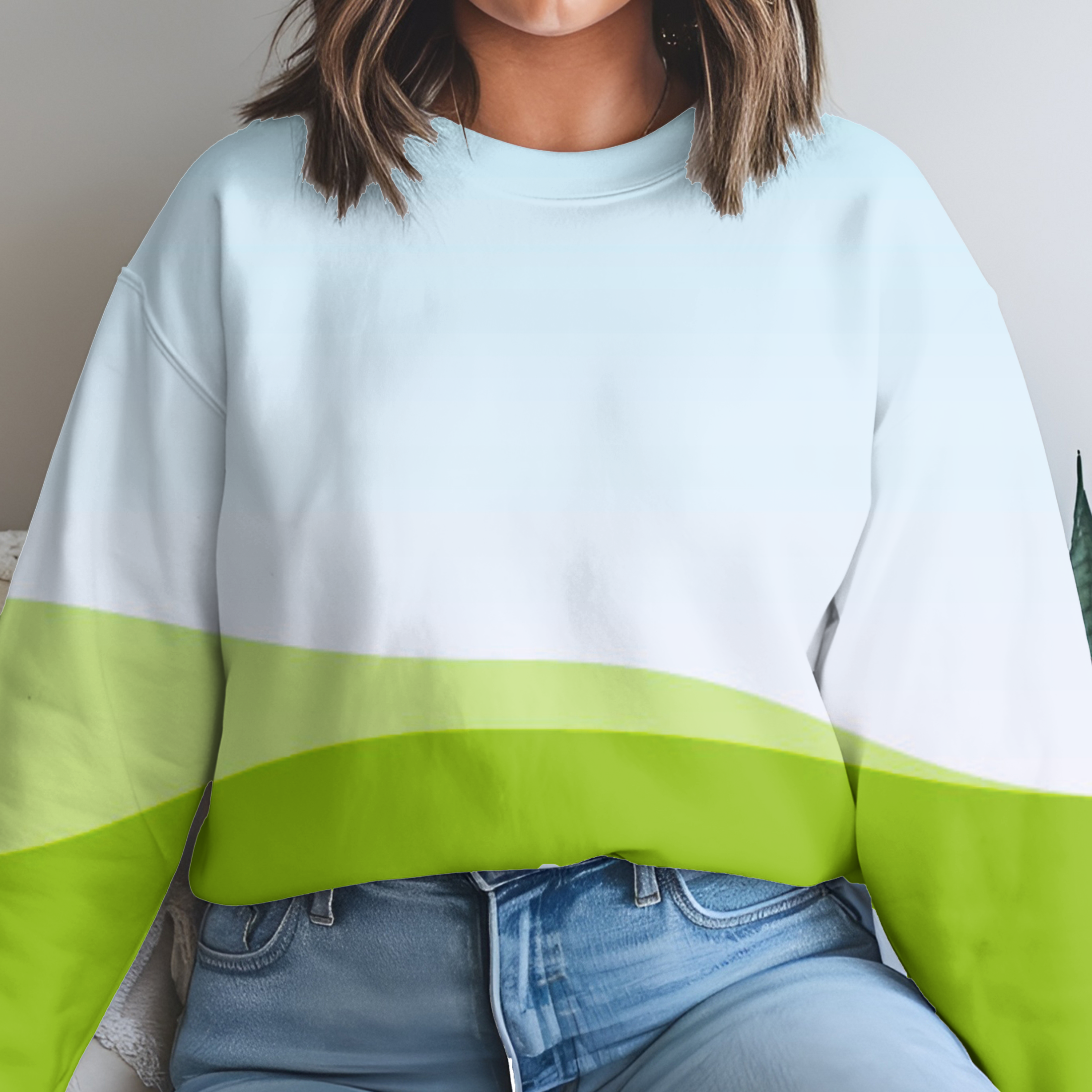 Canva Gildan Sweatershirt Mockup