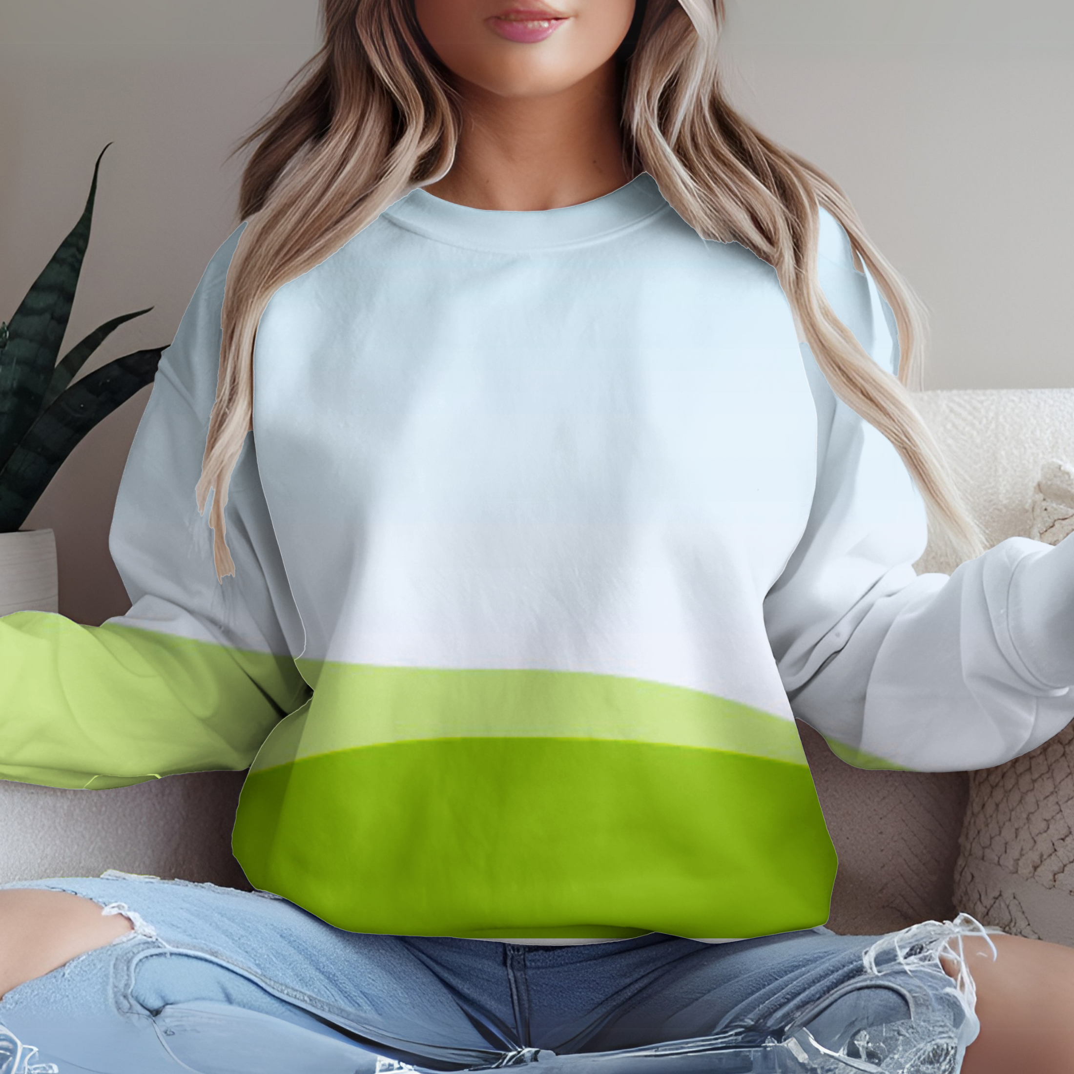 Canva Gildan Sweatershirt Mockup