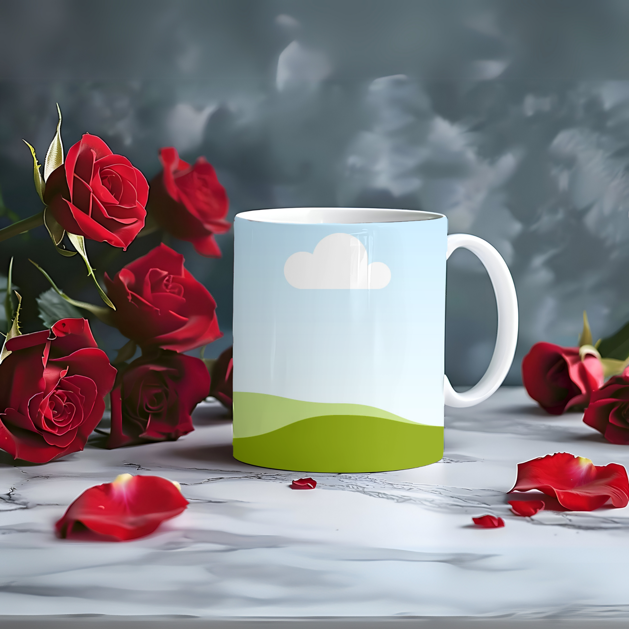 Mug Canva Mockup , Modern Mug Mockup for Canva | Editable Coffee Cup Template for Product Photography, Branding ,Etsy Sellers