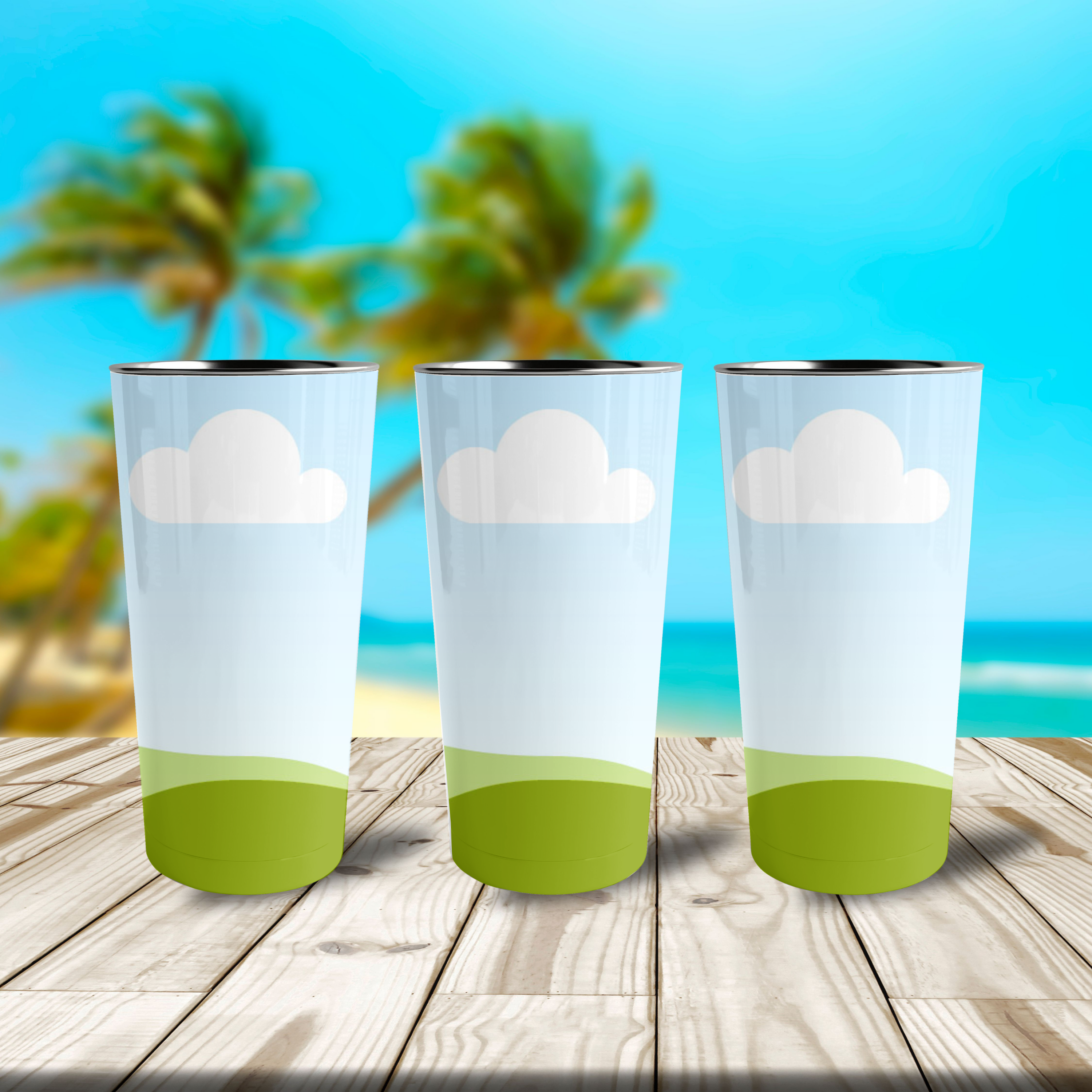 20oz Tumbler Canva Mockup