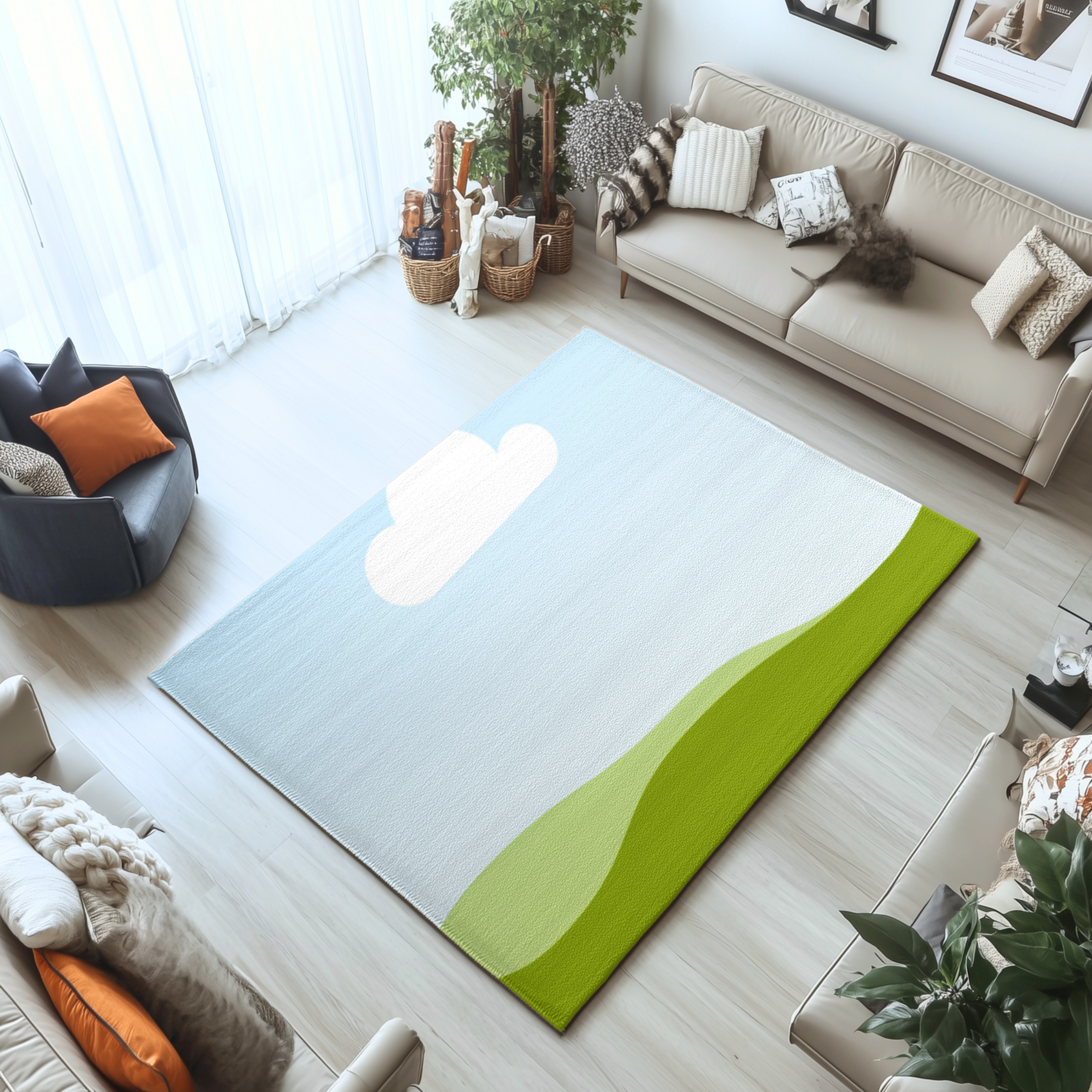 Rug Canva Mockup