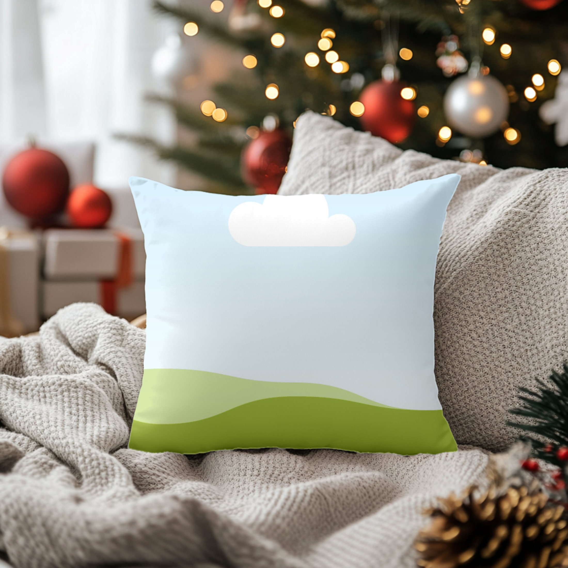 Christmas Pillow Mockups