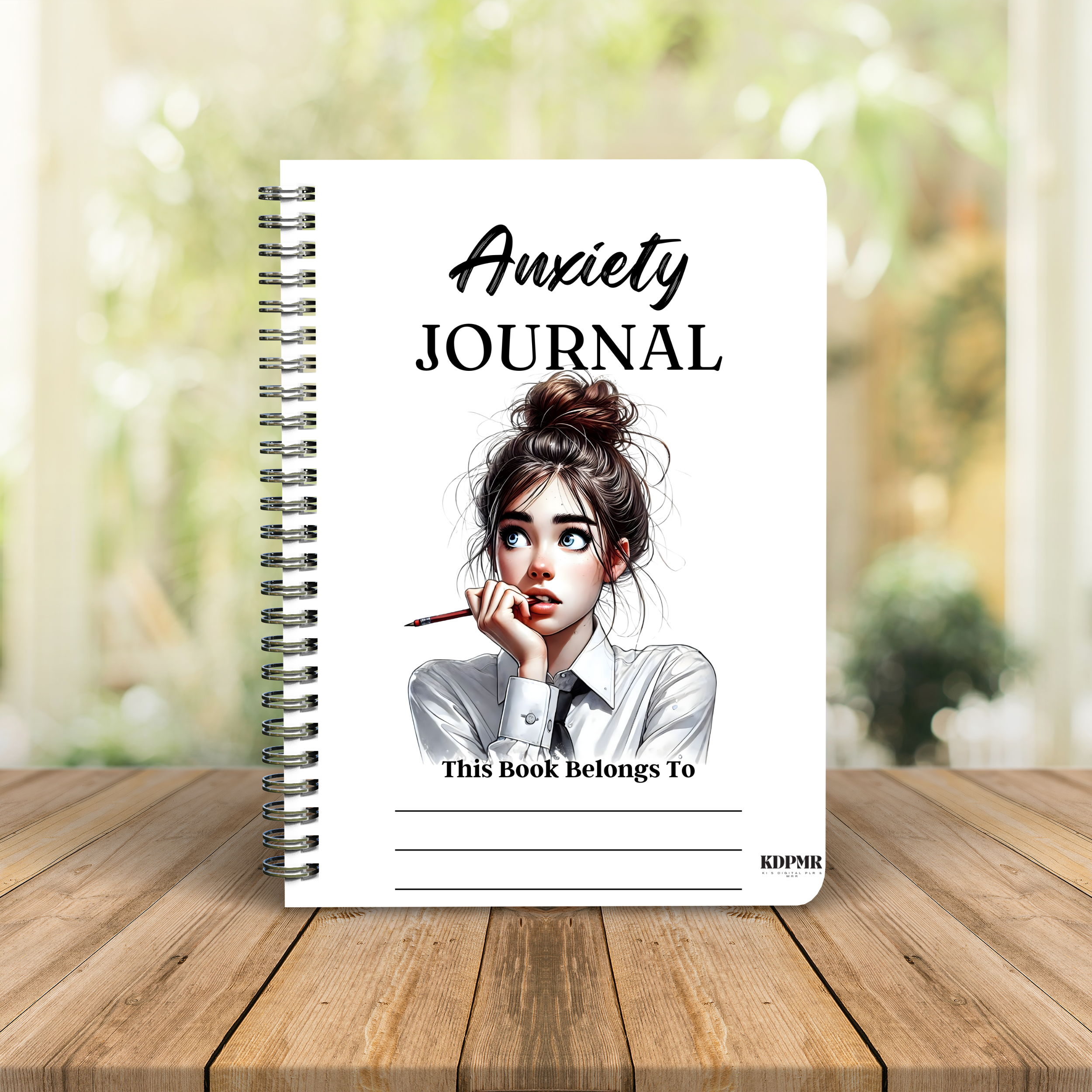 PLR Digital Anxiety Journal