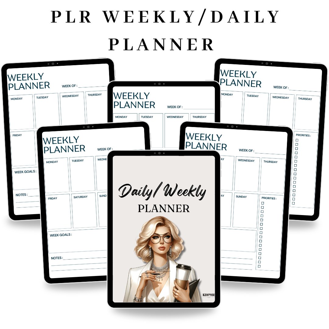 FREE PLR Weekly/Daily Planner
