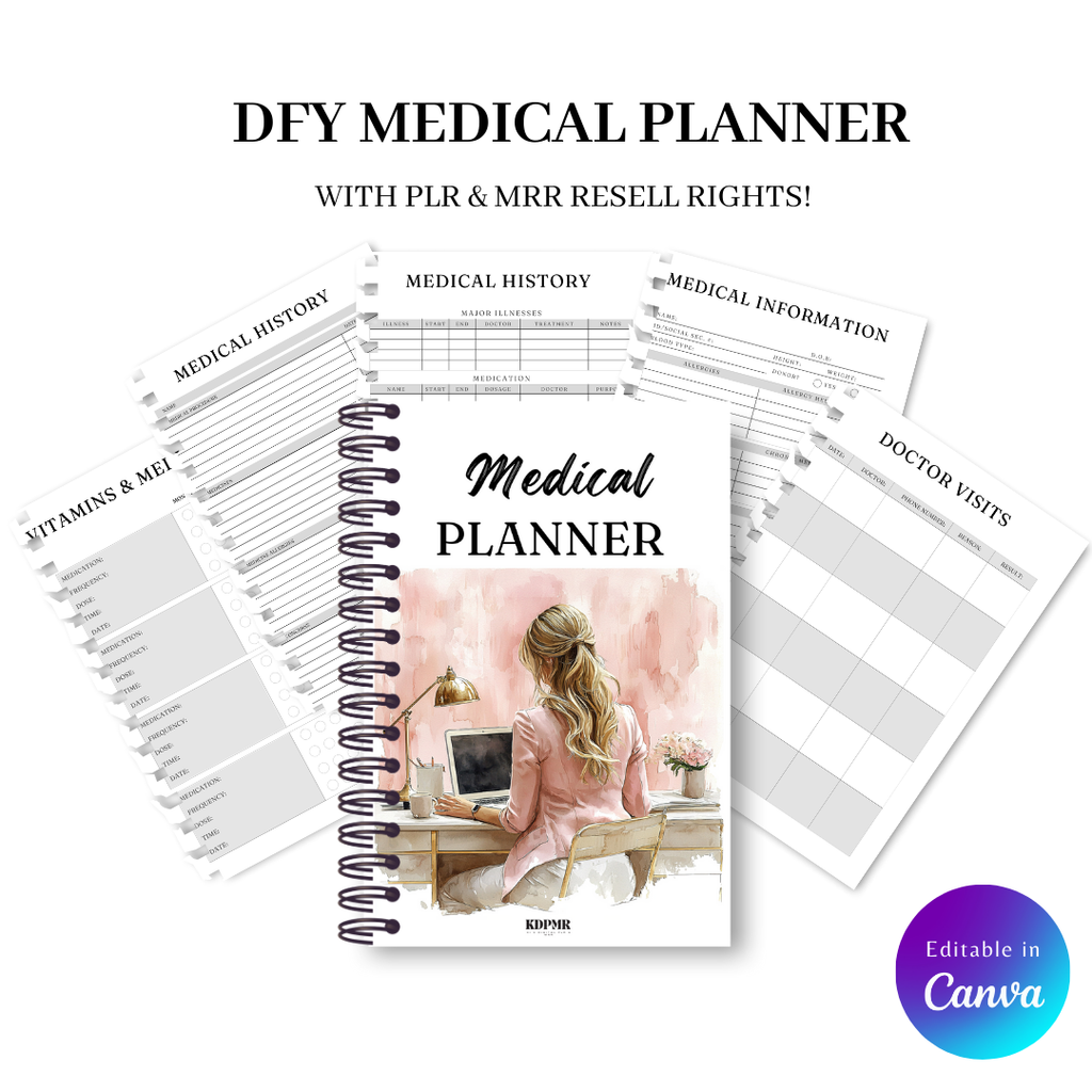 PLR Digital Medical Planner