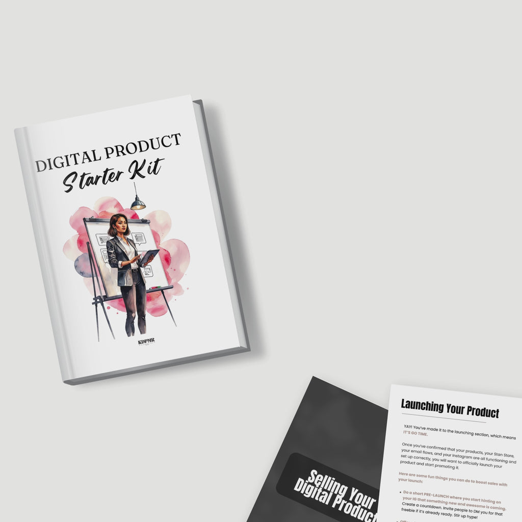 Digital Product Starter Kit with PLR MRR Resell Rights