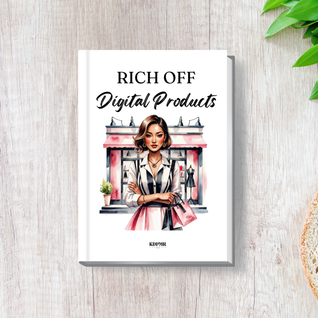 Rich off Digital Products Ebook with PLR MRR Resell Rights